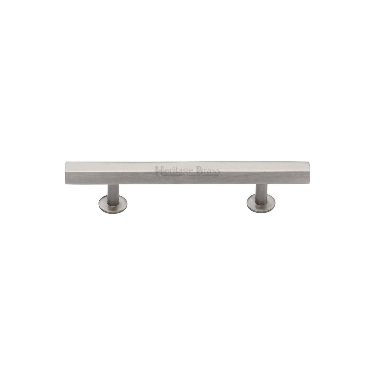 Offset Square Cabinet Pull by M Marcus - Heritage Brass