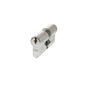 AGB 5 Pin Double Euro Cylinder - Satin Chrome - 30-30mm (60mm)