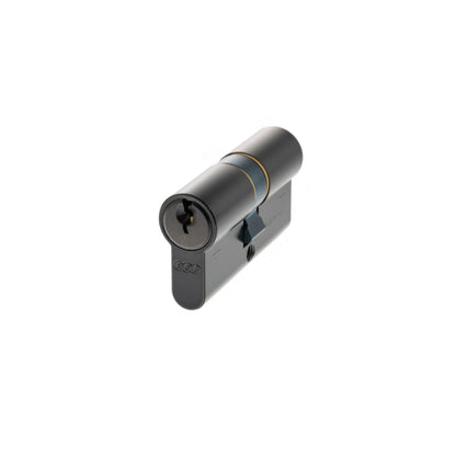 AGB 5 Pin Double Euro Cylinder - Matt Black - 30-30mm (60mm)