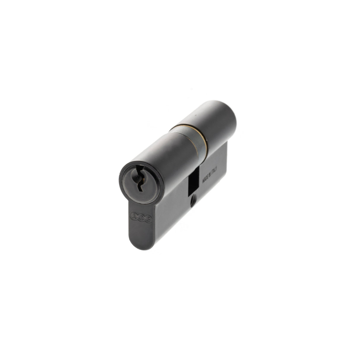 AGB 5 Pin Double Euro Cylinder - Matt Black - 35-35mm (70mm)