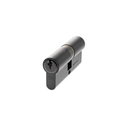 AGB 5 Pin Double Euro Cylinder - Matt Black - 35-35mm (70mm)