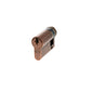 AGB 5 Pin Single Euro Cylinder - Copper - 35-10mm (45mm)