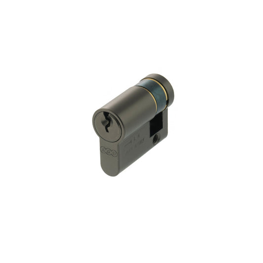 AGB Euro Profile 5 Pin Single Cylinder - Black Nickel - 30-10mm (40mm)