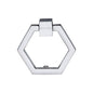 Hexagon Cabinet Drop Pull by M Marcus - Heritage Brass