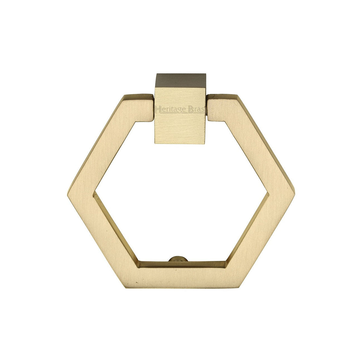 Hexagon Cabinet Drop Pull by M Marcus - Heritage Brass