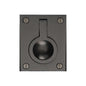 Flush Ring Cabinet Pull by M Marcus - Heritage Brass