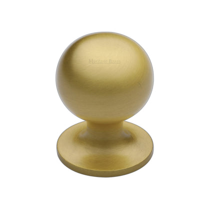 Ball Cabinet Knob by M Marcus - Heritage Brass