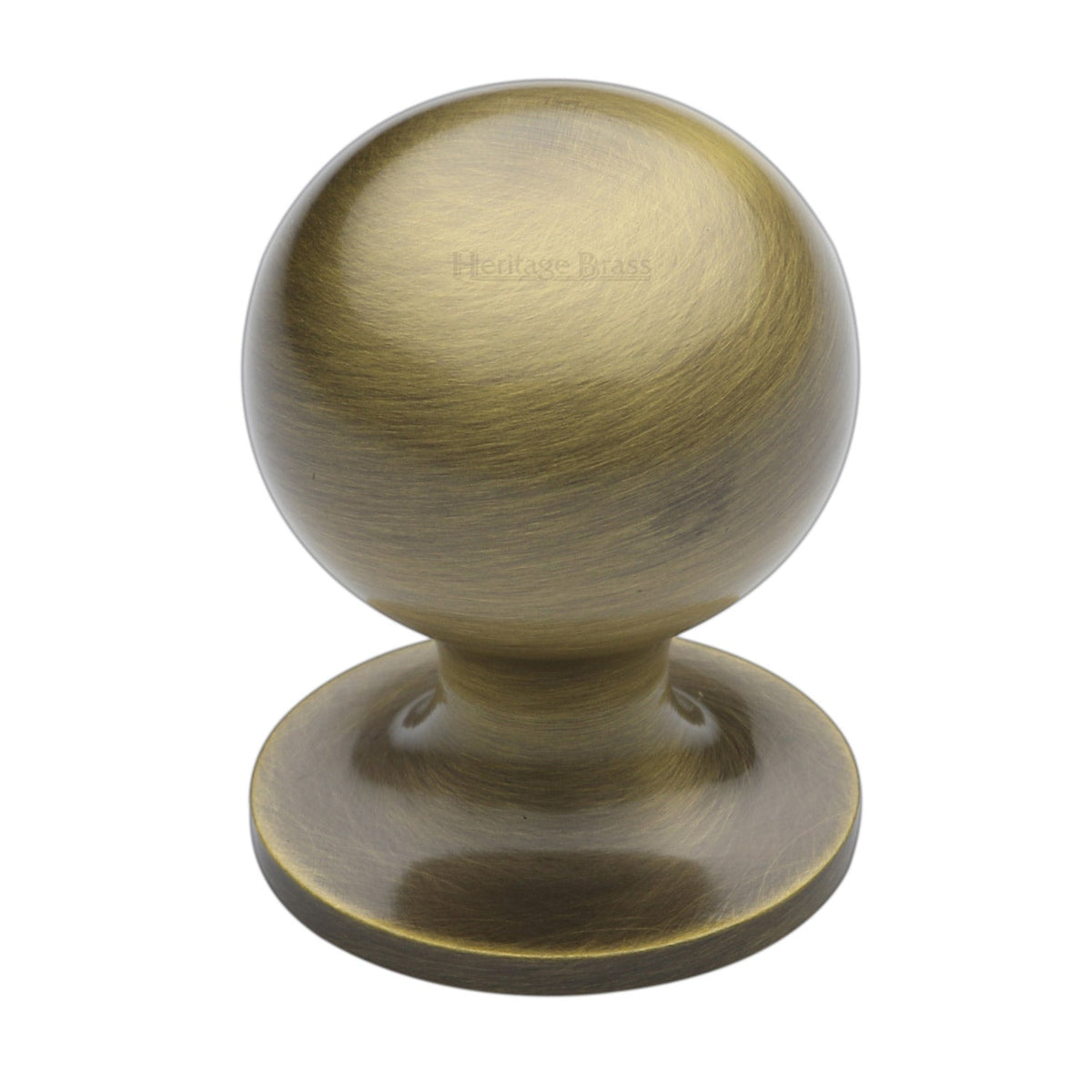 Ball Cabinet Knob by M Marcus - Heritage Brass