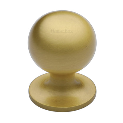 Ball Cabinet Knob by M Marcus - Heritage Brass
