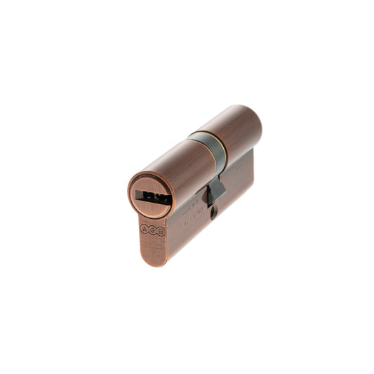AGB 15 Pin Double Euro Cylinder - Copper - 35-35mm (70mm)