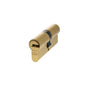 AGB 15 Pin Double Euro Cylinder - Satin Brass - 35-35mm (70mm)