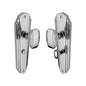 Charlston Door Knob on Plate by M Marcus - Heritage Brass