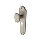 Charlston Door Knob on Plate by M Marcus - Heritage Brass