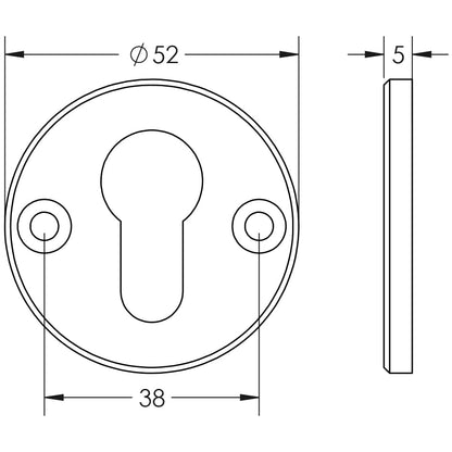 CRES Euro Escutcheon ed by Cres By Frelan
