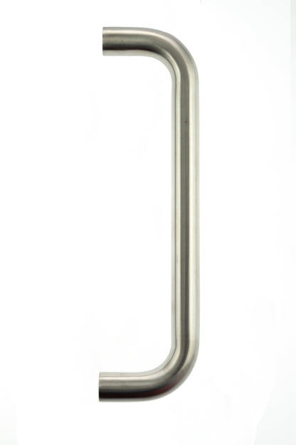 CleanTouch Pull Handle [Bolt Through] - Satin Stainless Steel - 225mm x 19mm