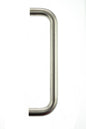 CleanTouch Pull Handle [Bolt Through] - Satin Stainless Steel - 300mm x 19mm