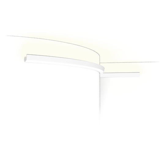 CX189F Orac Flexible Concealed Light Moulding by Orac Decor