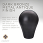Croft - Zeppelin Turn and Release on Reeded Covered Rose by Croft Ironmongery