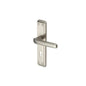 Deco Door Handle on Plate by M Marcus - Heritage Brass
