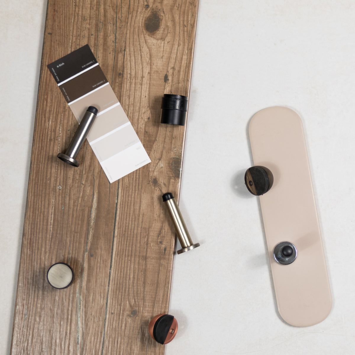 Atlantic Half-Moon Premium Floor Mounted Door Stop - additional image