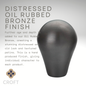 Croft - Zeppelin Turn and Release on Reeded Covered Rose by Croft Ironmongery