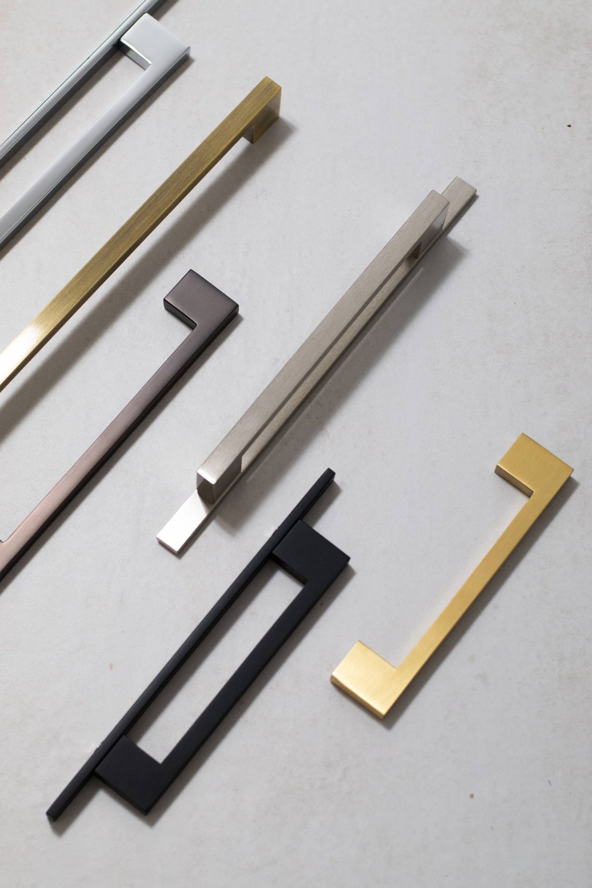 Millhouse Brass Empire Slim Cabinet Pull Handle 128mm - additional image