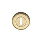 Standard Key Escutcheon Round - ERD7000 by M Marcus - Heritage Brass