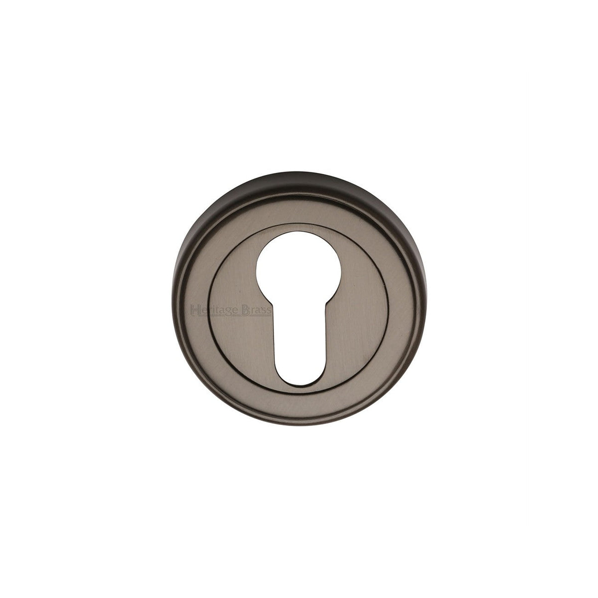Euro Profile Cylinder Escutcheon Round - ERD7020 by M Marcus - Heritage Brass