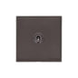 Executive Range Matt Bronze Switches & Sockets, EX9 - 1 Gang Intermediate Toggle Switch by Heritage Brass By M-Marcus