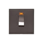 Executive Range Matt Bronze Switches & Sockets, EX9 - 45A DP Cooker Switch with Neon (single plate) by Heritage Brass By M-Marcus