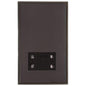Executive Range Matt Bronze Switches & Sockets, EX9 - Shaver Socket Output Voltage 110/240V by Heritage Brass By M-Marcus