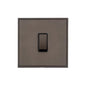 Executive Range Matt Bronze Switches & Sockets, EX9 - 1 Gang Rocker Switch by Heritage Brass By M-Marcus
