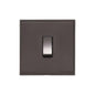 Executive Range Matt Bronze Switches & Sockets, EX9 - 1 Gang Intermediate Rocker Switch by Heritage Brass By M-Marcus