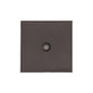 Executive Range Matt Bronze Switches & Sockets, EX9 - 1 Gang Isolated TV Coaxial Socket by Heritage Brass By M-Marcus
