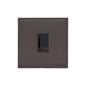 Executive Range Matt Bronze Switches & Sockets, EX9 - Unswitched Spur (13 Amp) by Heritage Brass By M-Marcus