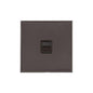 Executive Range Matt Bronze Switches & Sockets, EX9 - 1 Gang Master Line Socket by Heritage Brass By M-Marcus