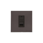 Executive Range Matt Bronze Switches & Sockets, EX9 - 1 Gang RJ45 by Heritage Brass By M-Marcus