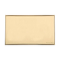 Executive Range Satin Brass with Polished Brass Switches & Sockets, EX14 - Double Blank Plate by Heritage Brass By M-Marcus