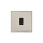 Executive Range Satin Nickel with Polished Brass Switches & Sockets, EX15 - Unswitched Spur (13 Amp) by Heritage Brass By M-Marcus