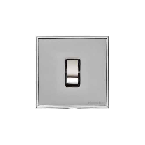 Executive Range Polished Chrome Switches & Sockets, EX22 - 20A Double Pole Switch by Heritage Brass By M-Marcus