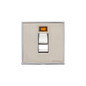 Executive Range Satin Nickel with Polished Chrome Switches & Sockets, EX25 - 45A DP Cooker Switch with Neon (single plate) by Heritage Brass By M-Marcus