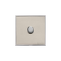 Executive Range Satin Nickel with Polished Chrome Switches & Sockets, EX25 - 1 Gang TED Dimmer (Compatible with LED Lamps) by Heritage Brass By M-Marcus