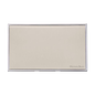 Executive Range Satin Nickel with Polished Chrome Switches & Sockets, EX25 - Double Blank Plate by Heritage Brass By M-Marcus