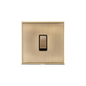Executive Range Antique Brass Switches & Sockets, EX91 - 1 Gang Rocker Switch by Heritage Brass By M-Marcus