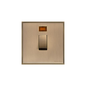 Executive Range Antique Brass Switches & Sockets, EX91 - 20A Double Pole Switch with Neon by Heritage Brass By M-Marcus