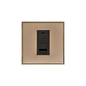 Executive Range Antique Brass Switches & Sockets, EX91 - 1 Gang RJ11 by Heritage Brass By M-Marcus