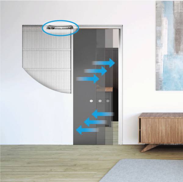 Ermetika Absolute EvoKit Frameless Pocket Door System Easy-Stop Soft Closing Kit - additional image