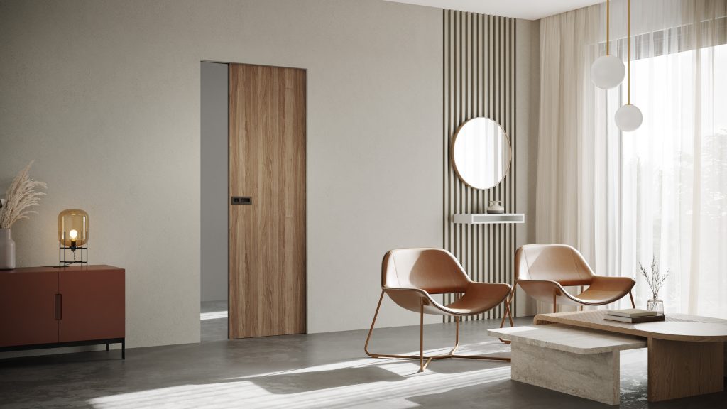 Ermetika Absolute EvoKit Frameless Pocket Door System 686x1981mm by Atlantic Hardware