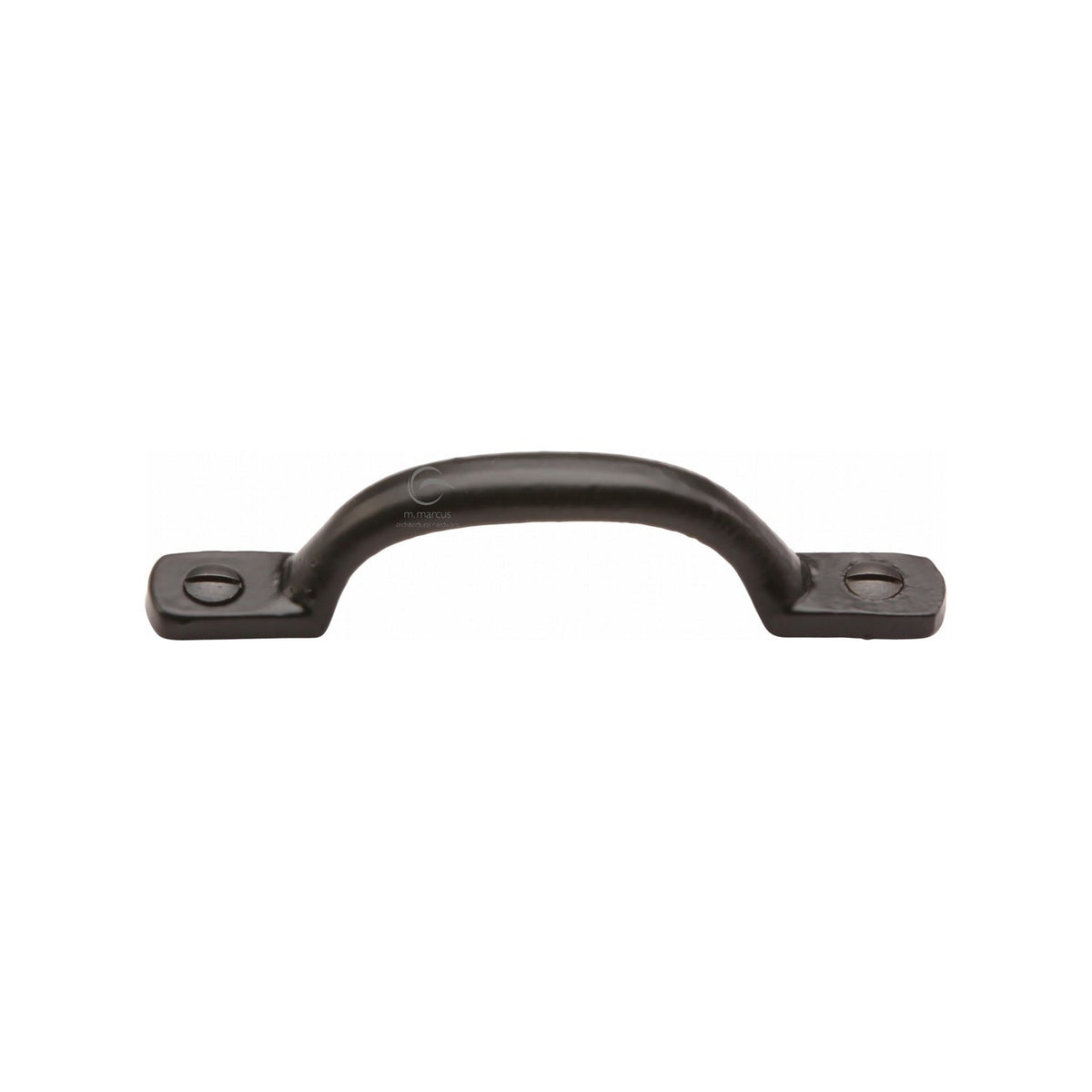 Matt Black Iron Sash Handle by M Marcus - Heritage Brass