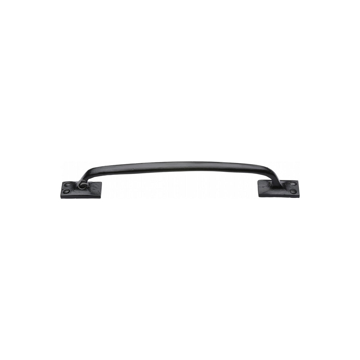 Matt Black Iron Offset Cabinet Pull Handle by M Marcus - Heritage Brass